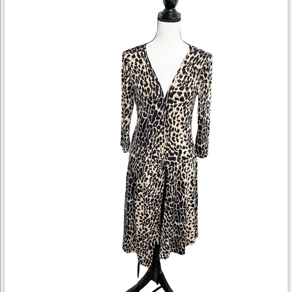 Express Leopard Print Robe Size S
